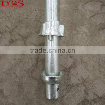 Q345 Steel Cuplock Scaffolding Standard With Forged Top Cup photo-3