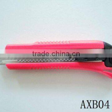 pink color cutter knife with 18mm