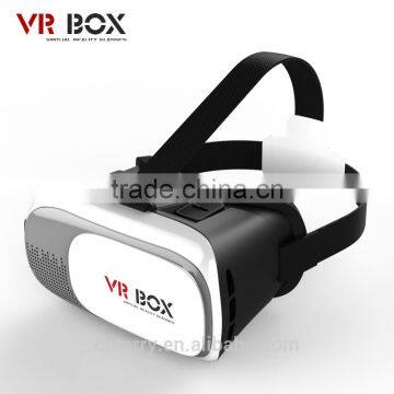 2016 Hot Selling Virtual Reality Glasses Case Plastic Google Cardboard 3D VR BOX 2.0 Adjustable 3D VR