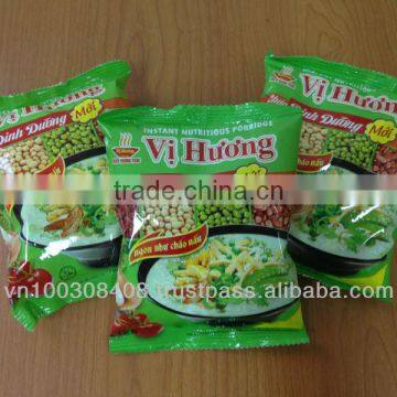 Nutritious flavour instant congee (instant porridge)