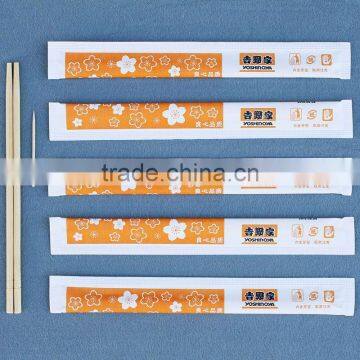 China cheap bamboo disposable round chopsticks