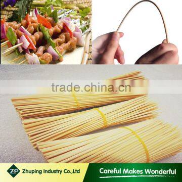 China Wholesale Thin Round Bamboo Sticks food For Sale