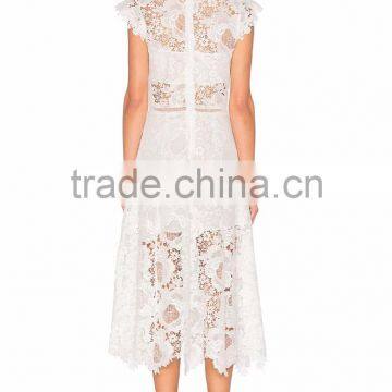 New Design Elegant Women Lace Dress Fashion Boutique Dress photo-3