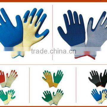 CE manufacturer latex safety gloves