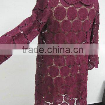 S9999 2014 New Design Crochet Lace Coat photo-2