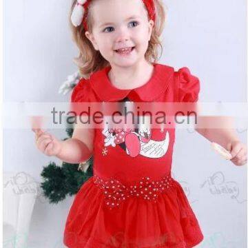 fashion kids christmas dress children summer dresses kids clothes 2015