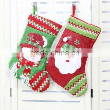 HD1023 2016 Christmas Gift Bag Cartoon Holiday Party Decorative Christmas Stockings