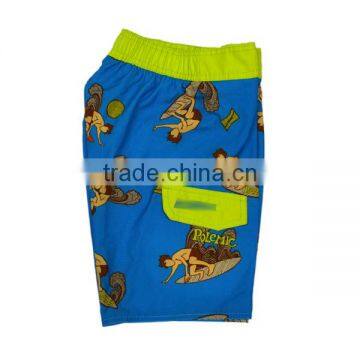 Professional Boardshorts Manufacturer/Cartoon Printed Boys Boardshorts /Young Boy Swim Shorts photo-4