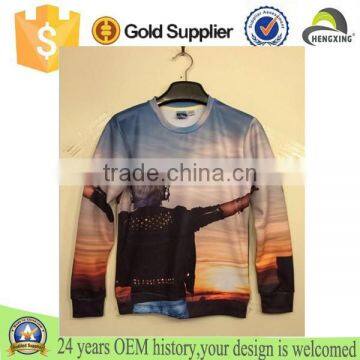 2015 Galaxy Wholesale Printing Colorful Custom Designed Hoodies / Sweatshirt