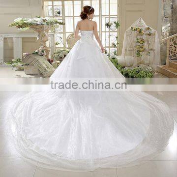 China Custom Made Wedding Dress Low Price Guangzhou Wedding Dress photo-4