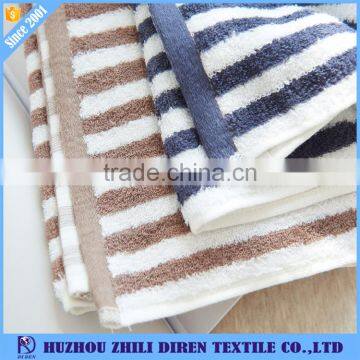 Cheap 100% Cotton Stripe Face Washer Towels photo-4