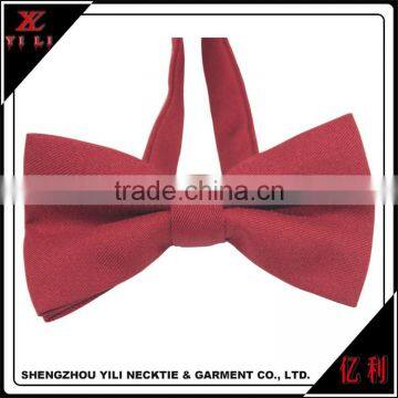 Solid Black Color Mens Bow Ties For Meeting Working photo-3