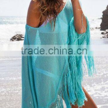 EY0003A 2016 Factory Design Wholesale Women Cool Patterned Beach Smock photo-3