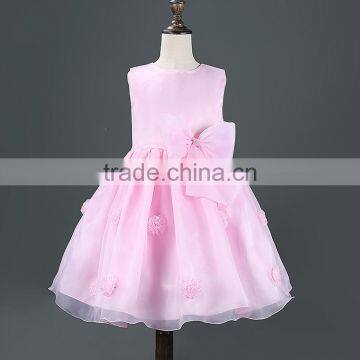 Hot Sales Popular Christmas Baby Girls Kids Flower Petals Party Wedding Prom Fancy Dress 2Colors photo-2