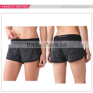 Sexy Casual Sport Shorts Blank Color Sport Shorts for Women photo-3