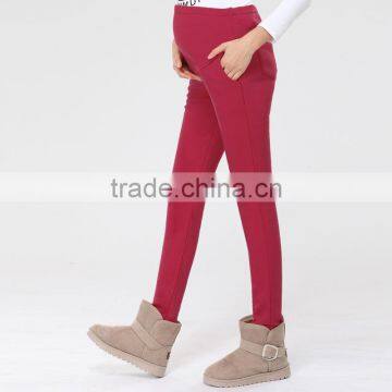 Pregnant Women Pants, High-waisted Pants, Thick Warm Pants photo-3