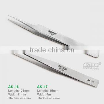 Stainless steel Tweezers For electronics AK-16/AK-17