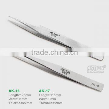 Stainless Steel Tweezers For Electronics AK-16/AK-17