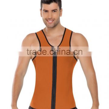 Men Ultra Sweat Thermal Muscle Shirt hot shapers Neoprene slimming body shaper belly waist and abdomen Belt Shapewear Tops Vest