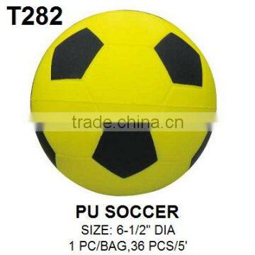 DIA 6-1/2inch PU Soft Touch Soccer Ball