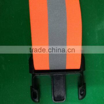 Wholesale Fluorescent Orange Elastic Safety 3m Reflective Belt