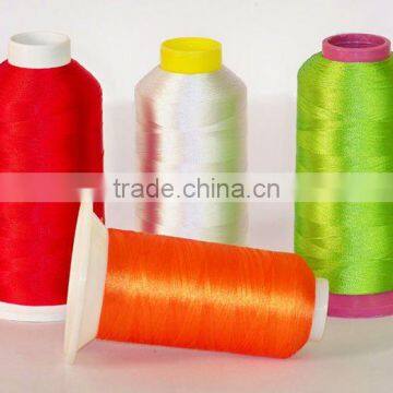 Polyester embroidery thread