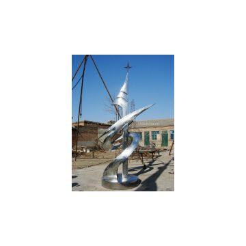 Bicycle Riders Stainless Steel Sculpture for Park photo-2