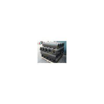 Black Super D Type Rubber Fender 300HX900L For Dock / Berth