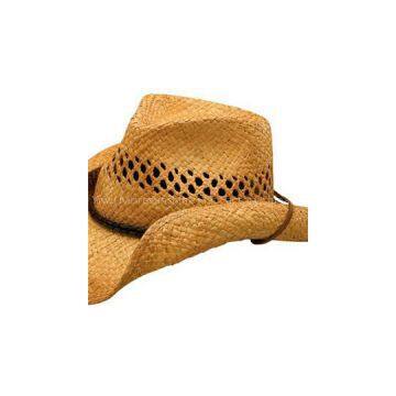 Promotional Stiff Paper Straw Cowboy Hats