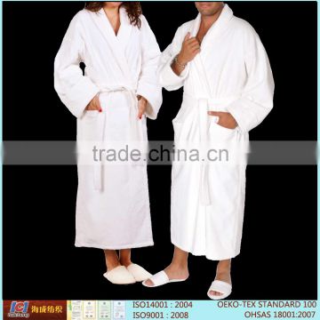 2016 hot 100% cotton hotel bathrobe