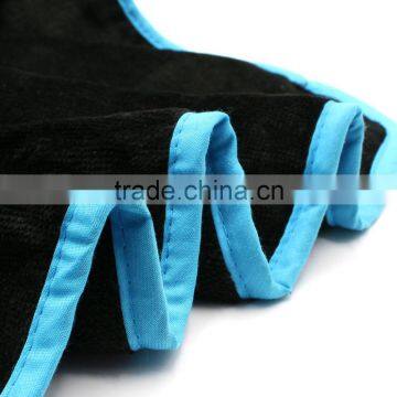 100% Cotton Changing Robe Hooded Towel Custom Suft Poncho photo-6