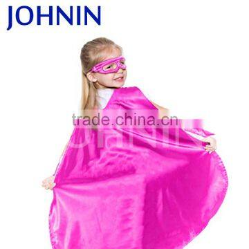 Hot Sales Custom Design Cosplay Promotional Soft Satin Kids Cape