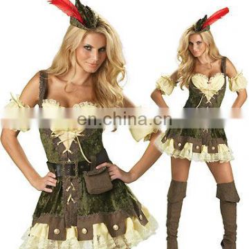 In Character Costumes, LLC Women's Racy Robin Hood Costume priate costume AGC067