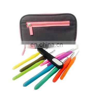 Polyester Sewing Kit Crochet Hook Set Bag With Accessories