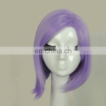 MPW-0004 carnival halloween women Short purple bob party wig