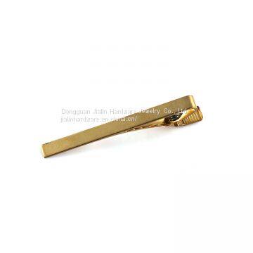 Mens Fashion Brass Simple Necktie Tie Bar Clip photo-5
