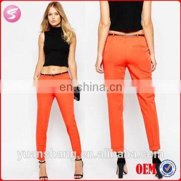Fashion Bright-Coloured Jeans Pants With Low Price Cigarette Pants & Trousers