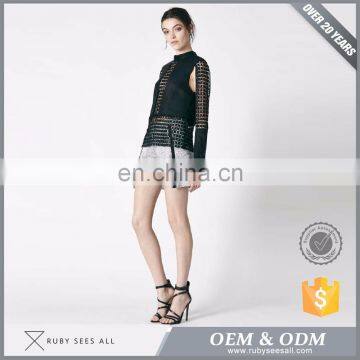 Super Floral Flowy White XO Shorts photo-4