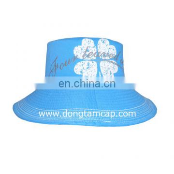 Fashion Bucket Hat For Woman with Sky Blue color