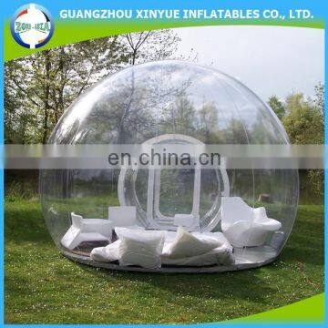 Clear inflatable tent inflatable bubble camping tent for sale