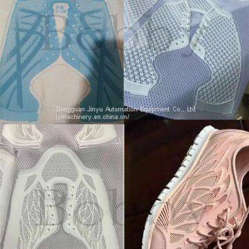 China Vulcanizing Kpu Sport Shoe Upper Make Machine photo-4