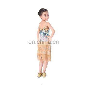 BestDance Children Latin Ballroom Dance Dress Girls Latin Dancewear Costumes OEM photo-4