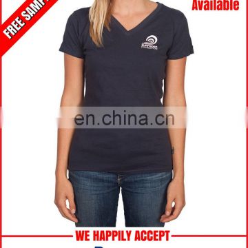 V neck corporate tshirt wholesale manufacturer