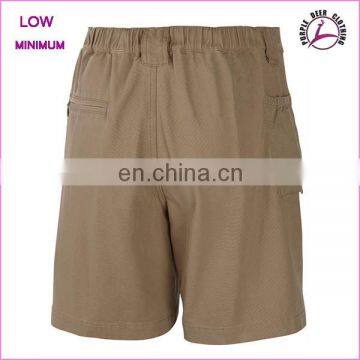 High Quality Cotton Twill Mens Work Shorts With Side Pockets and Zippers photo-2