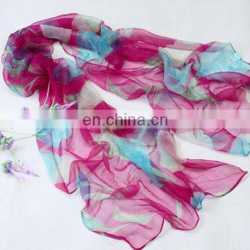 ladies silk neck scarf 2013 latest fashion lush chinese silk scarf (JDS-070#)