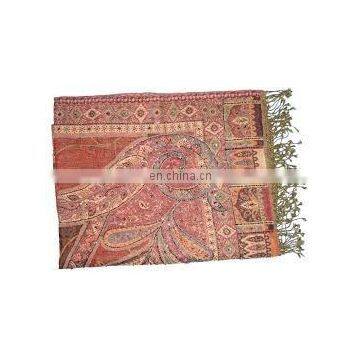 Exclusive handmade Pashmina Shawl / Silk Pashmina Shawl/ Pure Pashmina