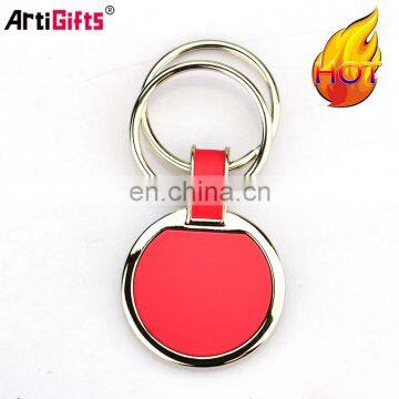 Personalized Manufacturers Made Cheap Wholesale Bulk Fashion Metal Custom Car Brand Logo Leather Keychain