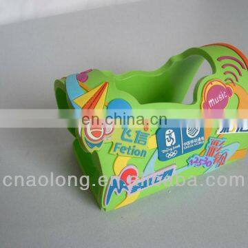 customized any logo soft pvc plastic cellphone holder for desktop