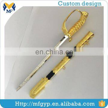 Hot sale custom engraved sword shape letter opener