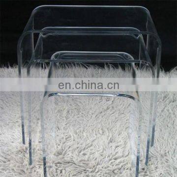 wholesale cheap transparent acrylic stool